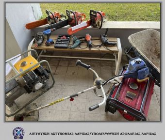 Εξιχνιάστηκαν 5 περιπτώσεις κλοπής από αποθηκευτικούς χώρους που διαπράχθηκαν σε περιοχή της Λάρισας