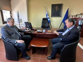 Στον Δήμο Λίμνης Πλαστήρα ο Υφυπουργός κ. Ταχιάος - Οι προτεραιότητες που έθεσε ο Δήμαρχος κ. Νάνος