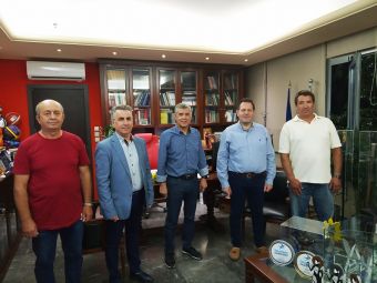 Στον Περιφερειάρχη Θεσσαλίας το νέο προεδρείο της Ένωσης Ραδιοερασιτεχνών Θεσσαλίας