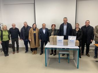 Επίσκεψη του Βουλευτή της Ν.Δ. του νομού Καρδίτσας Γ. Κωτσού στο 5ο Γυμνάσιο Καρδίτσας