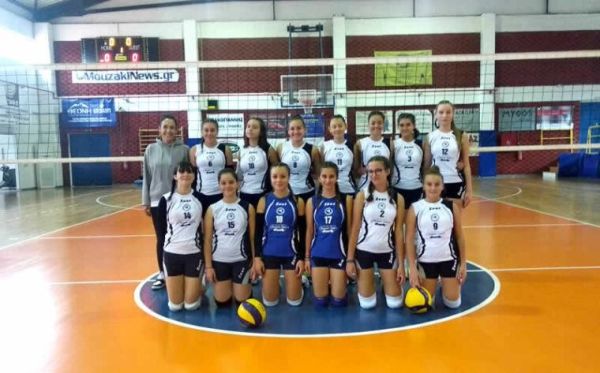 Νίκη Βόλου - ΓΣ Μουζακίου: 2-3 - Νίκη για τις Κορασίδες του Μουζακίου στον Βόλο
