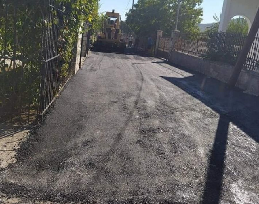 Εργασίες βελτίωσης της οδοποιίας στην κοινότητα Καππά