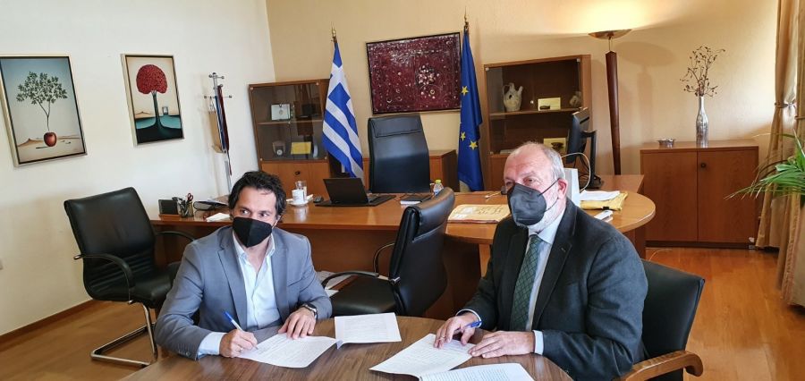 Μνημόνιο συνεργασίας Π.Τ. Θεσσαλίας του Ο.Ε.Ε. και Πανεπιστημίου Θεσσαλίας