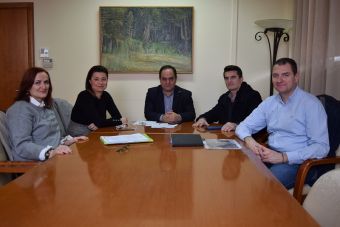 Συνάντηση του Δημάρχου Καρδίτσας Β. Τσιάκου με εκπροσώπους του ΙΝΕ ΓΣΕΕ