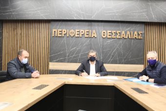 Υπεγράφη η σύμβαση για τη δημιουργία υπογείου δικτύου άρδευσης στο Μακρυχώρι Λάρισας