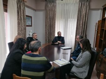 Προπαρασκευαστική σύσκεψη του Δημάρχου Μουζακίου Θ. Στάθη με στελέχη της ΑΝΚΑ για το νέο Leader