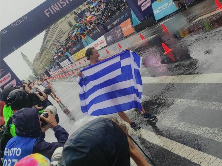 Χρυσή ξανά η Ντρισμπιώτη - Πρωταθλήτρια Ευρώπης και στα 20.000 μέτρα βάδην!