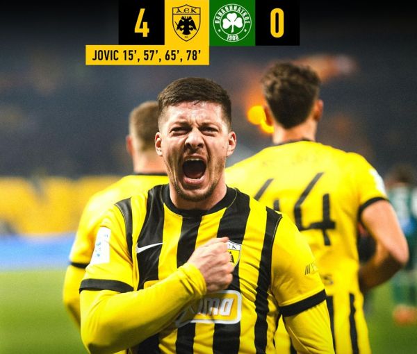 Γιόβιτς - Παναθηναϊκός 4-0!