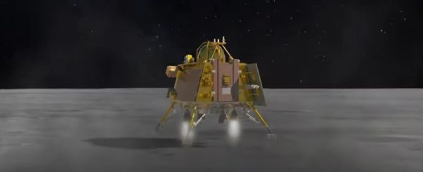 Ο ινδικός πύραυλος Chandrayaan-3 προσεληνώθηκε με επιτυχία στον Νότιο Πόλο της Σελήνης