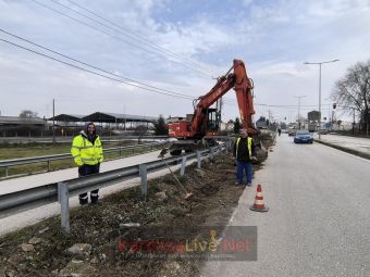 Ξεκίνησαν εκ νέου οι εργασίες για την ανάπλαση της δυτικής εισόδου της Καρδίτσας – Μεγάλο «αγκάθι» η μετατόπιση του δικτύου ηλεκτροδότησης του ΔΕΔΔΗΕ (+Φωτο)