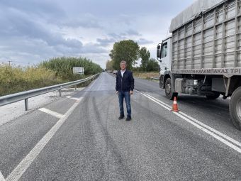 Προχωρά η συντήρηση και ασφαλτόστρωση του δρόμου Καρδίτσα - Τρίκαλα