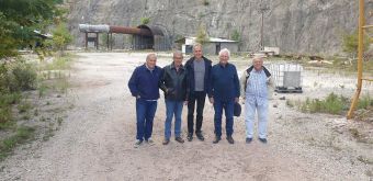 Επίσκεψη μελών ΕΔΥΘΕ στην έξοδο της σήραγγας μεταφοράς των υδάτων &amp; στην θέση των έργων φράγματος Συκιάς επί του Αχελώου