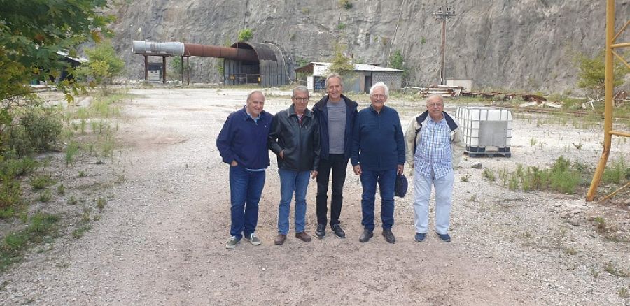 Επίσκεψη μελών ΕΔΥΘΕ στην έξοδο της σήραγγας μεταφοράς των υδάτων &amp; στην θέση των έργων φράγματος Συκιάς επί του Αχελώου