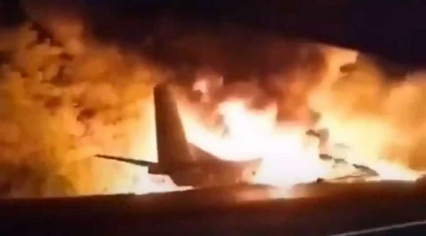 Συντριβή στρατιωτικού αεροσκάφους στην Ουκρανία - Τουλάχιστον 22 νεκροί(+Βίντεο)