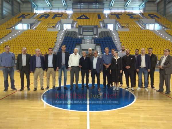 Γ. Βασιλακόπουλος: Επίσημος αγώνας της Εθνικής το Φεβρουάριο στην Καρδίτσα (+Φώτο +Βίντεο)
