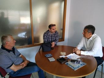 Επαφές του Γ. Κωτσού με εκπροσώπους ξενοδόχων και εστίασης της περιοχής λίμνης Πλαστήρα