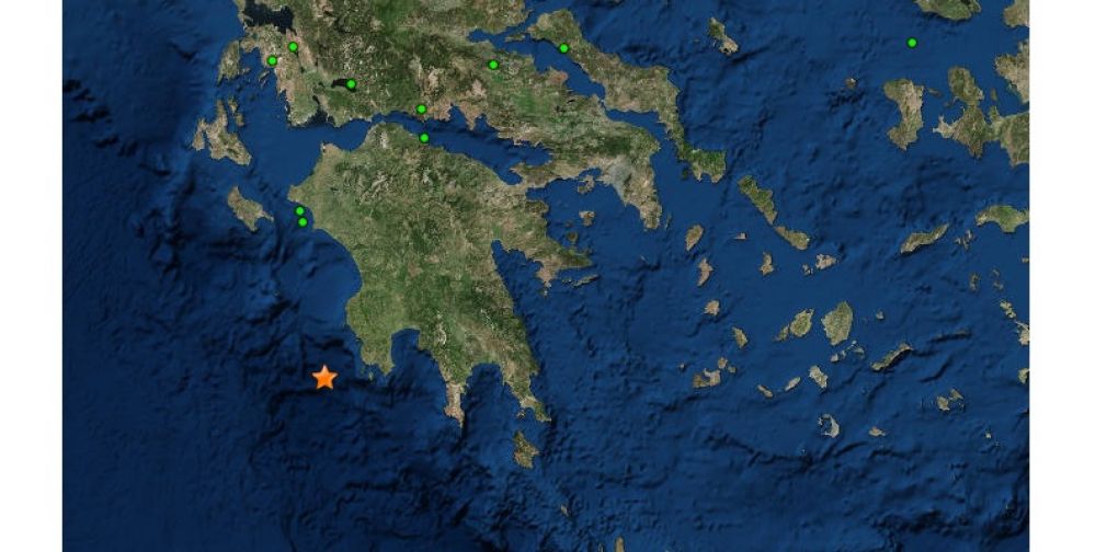 "Κουνήθηκε" η Πελοπόννησος από 5,1 Ρίχτερ