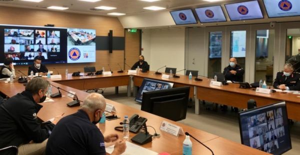Ολοκληρώθηκε η σύσκεψη στην Πολιτική Προστασία ενόψει "Λέανδρου"