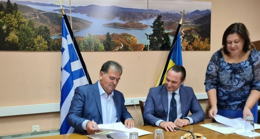 Συμφωνία δράσεων μεταξύ Δήμου Λίμνης Πλαστήρα και Ουκρανικής Πρεσβείας