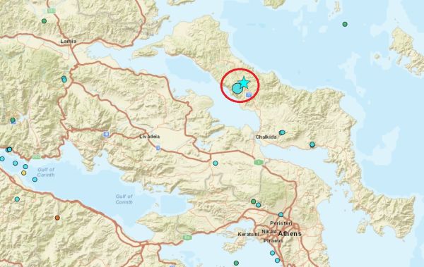 Σεισμός 5,2 Ρίχτερ στη Εύβοια κούνησε την Κεντρική Ελλάδα