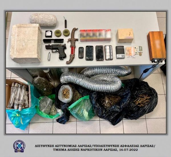 Λάρισα: Εγκατάσταση υδροπονικής καλλιέργειας κάνναβης βρέθηκε σε σπίτι του Δ. Αγιάς