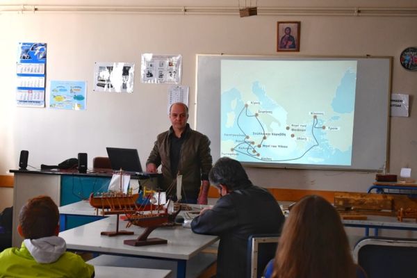 7ο Γυμνάσιο Καρδίτσας: Πραγματοποίηση συνδιδασκαλίας Οδύσσειας και Τεχνολογίας Α΄ Γυμνασίου