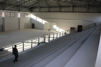 Πλησιάζει στην ολοκλήρωσή της η κατασκευή του νέου κλειστού γυμναστηρίου Ζαγοράς