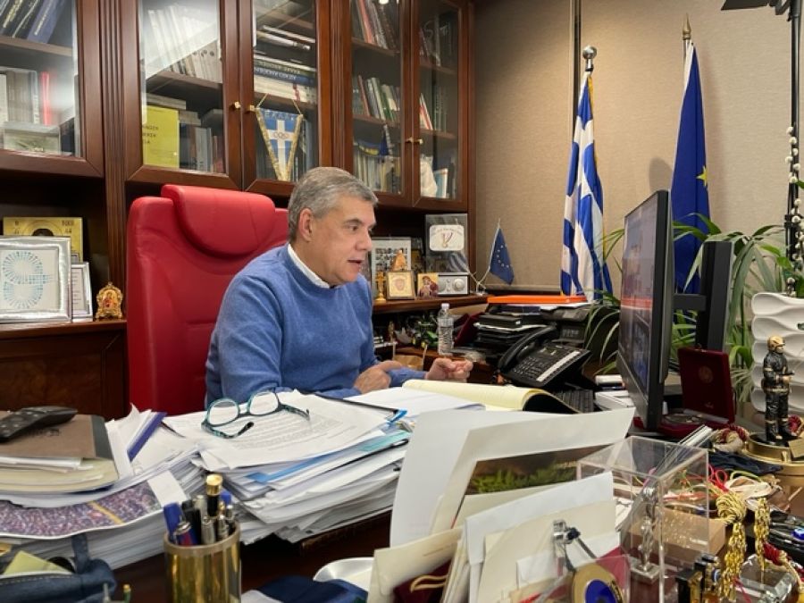 Έκτακτο Συντονιστικό Πολιτικής Προστασίας στην Π.Ε. Καρδίτσας για τον "Διομήδη"