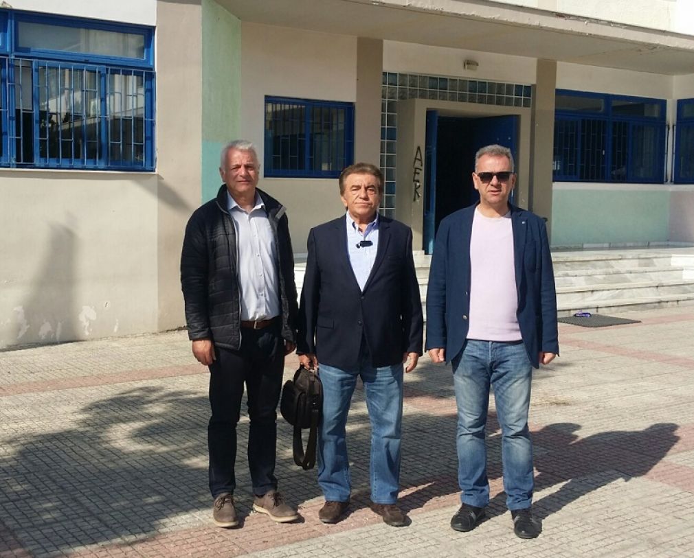 ΔΑΚΕ Π.Ε. Καρδίτσας: Επίσκεψη Β. Παληγιάννη στην Καρδίτσα