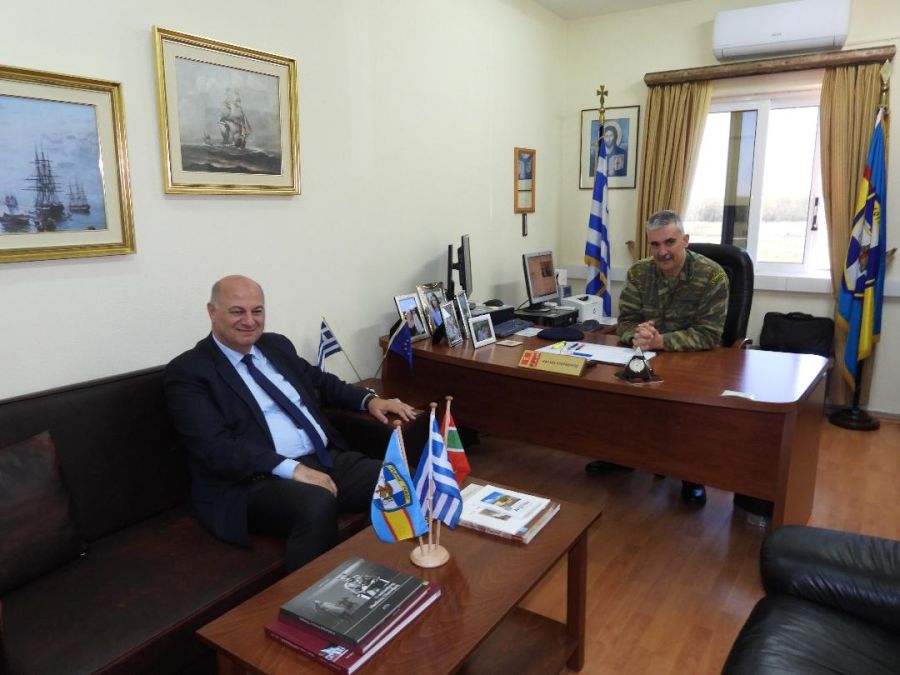 Το Κέντρο Εκπαίδευσης Στρατονομίας επισκέφθηκε ο Υπουργός Δικαιοσύνης Κ. Τσιάρας