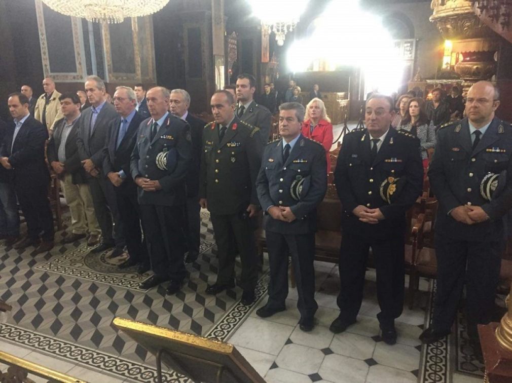 Εκδηλώσεις για τον εορτασμό της «Ημέρας της Αστυνομίας» και του Προστάτη του Σώματος Μεγαλομάρτυρα Αγίου Αρτεμίου