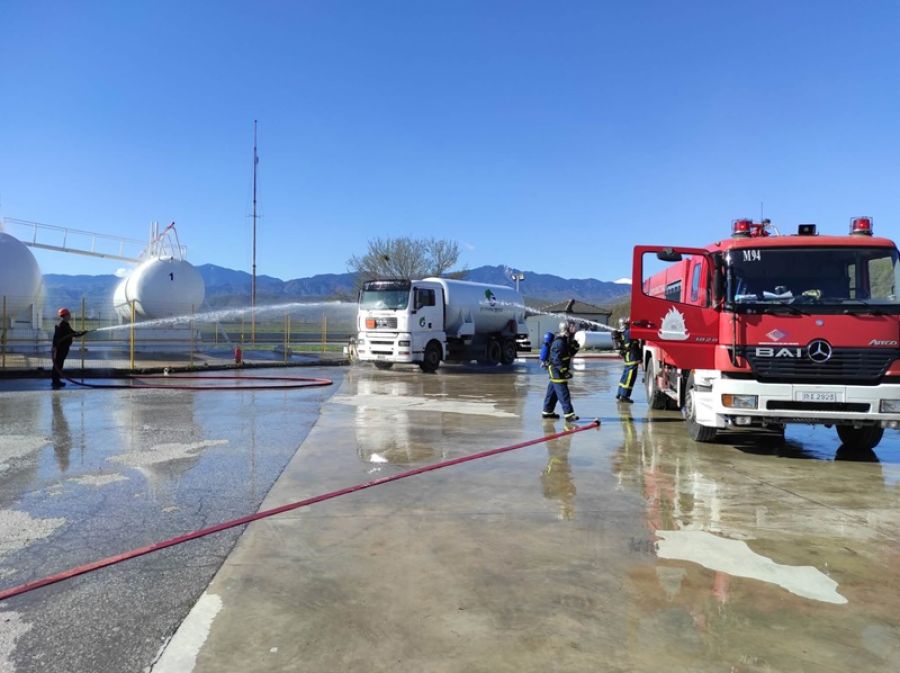 Συντονισμός και ακρίβεια διέκριναν την άσκηση «ΥΓΡΟ ΠΥΡ» των πυροσβεστικών υπηρεσιών του ν. Καρδίτσας