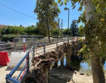 Τρίκαλα: Ακατάλληλες τρεις πεζογέφυρες και το κατάστρωμα της γέφυρας Γκίκα λόγω "Daniel"