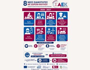 Έναρξη εγγραφών στην Πειραματική Σ.Α.Ε.Κ. Καρδίτσας για το έτος 2026-2027