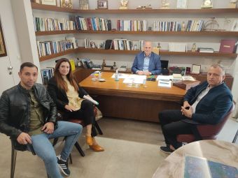 Συνάντηση του Δ.Σ. της Ένωσης Προέδρων Τ. και Δ. Κοινοτήτων Ν. Καρδίτσας με τον Υπουργό Δικαιοσύνης Κώστα Τσιάρα