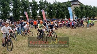 Με επιτυχία και μεγάλη συμμετοχή η ποδηλατοβόλτα στην Καρδίτσα (+Φώτο +Βίντεο)