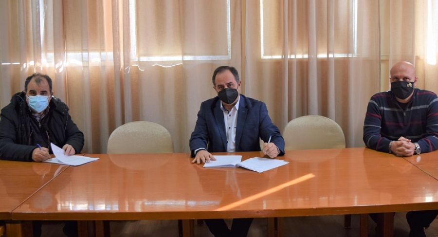 Υπεγράφη η σύμβαση για την κατασκευή της αίθουσας πολλαπλών χρήσεων του Μουσικού Σχολείου