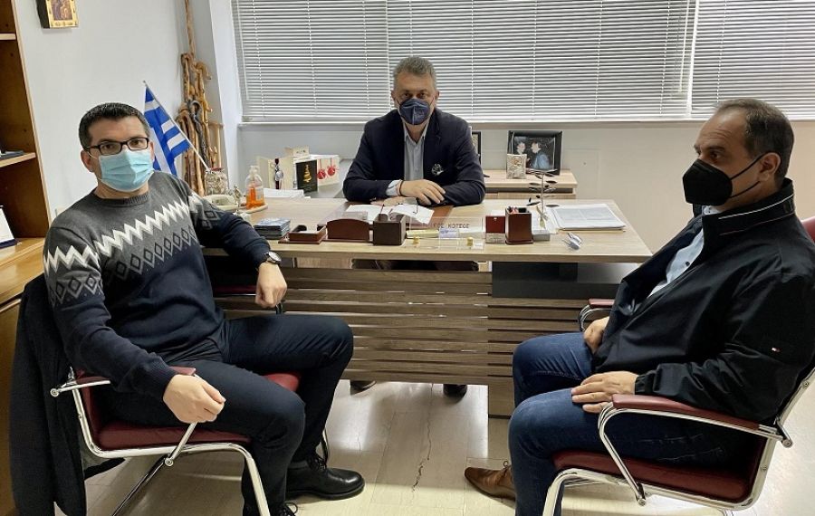 Συνάντηση του Βουλευτή Καρδίτσας Γ. Κωτσού με τη διοίκηση της ΑΝ.ΚΑ. Α.Ε.