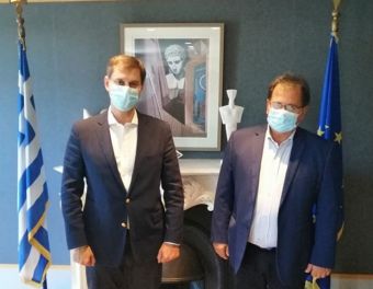 Συναντήσεις του Δημάρχου Λ. Πλαστήρα στην Αθήνα