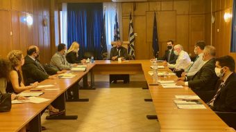 Σύσκεψη ΥπΑΑΤ - ΕΛΓΑ για την επιτάχυνση της καταβολής αποζημιώσεων στους πληγέντες του «Ιανού»