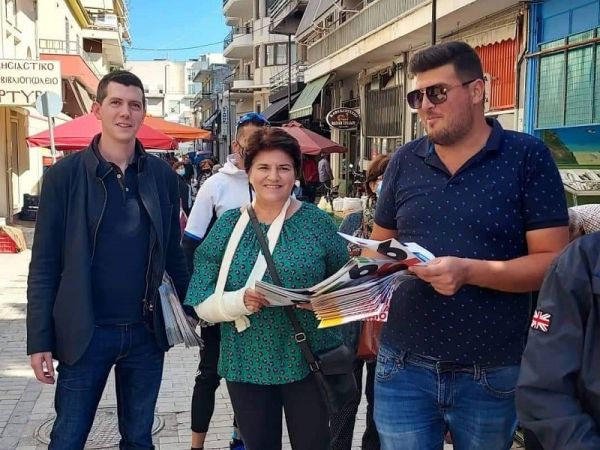«Εξόρμηση ΣΥΡΙΖΑ-Π.Σ. Καρδίτσας για ακρίβεια, ενεργειακή κρίση και προτάσεις του κόμματος»