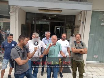 Παρέμβαση της ΕΟΑΣΚ στα γραφεία της Αντιπεριφέρειας για την «υγειονομική βόμβα» (+Φωτο +Βίντεο)