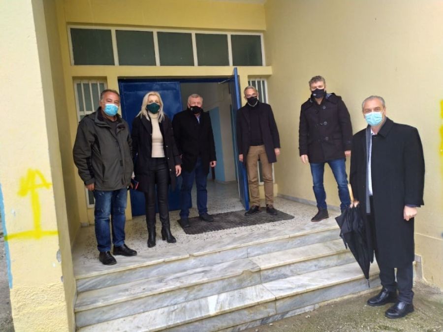 Στις σεισμόπληκτες περιοχές της Π.Ε. Λάρισας ο πρόεδρος της ΠΕΔ Θεσσαλίας
