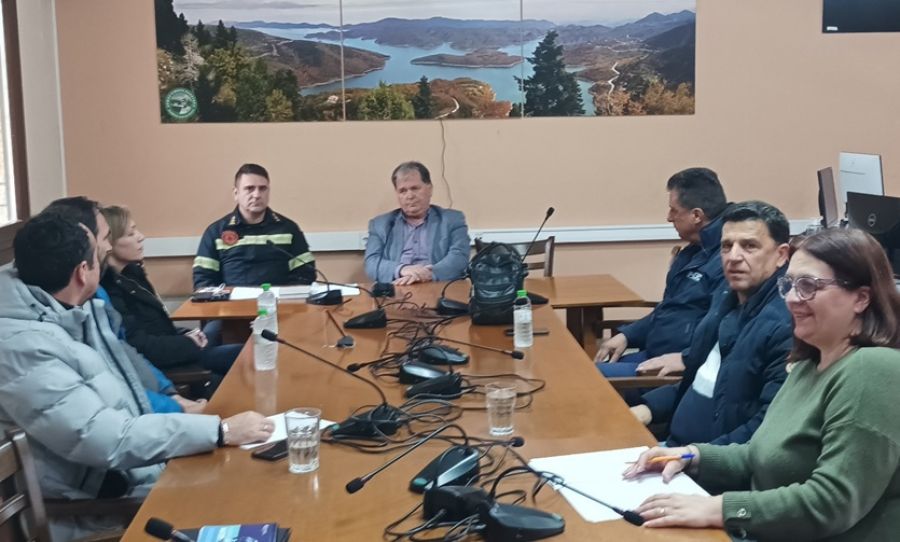 Συνεδρίασε το Συντονιστικό Τοπικό Όργανο Δήμου Λίμνης Πλαστήρα για την κακοκαιρία της Τρίτης (1/4)