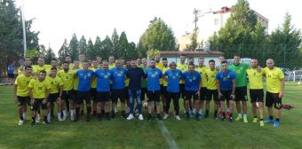Στην προπόνηση της Αναγέννησης ο πρόεδρος Δημ. Παπαδημητρίου (+Φώτο)