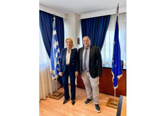 Εθιμοτυπική επίσκεψη του Προέδρου του ΤΕΕ/ΤΚΔΘ, στη Γ. Γ. της Αποκεντρωμένης Διοίκησης Θεσσαλίας – Στ. Ελλάδας