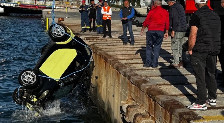 Νεκρός ανασύρθηκε 44χρονος που έπεσε με το αυτοκίνητό του στο λιμάνι του Ηρακλείου
