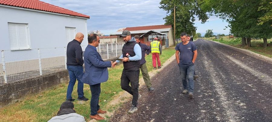 Σε Καλλιφώνι και Απιδιά ο Δήμαρχος Καρδίτσας για την εξέλιξη των έργων που εκτελούνται με ΣΑΤΑ
