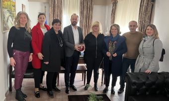 Συνάντηση του Δημάρχου Μουζακίου με το Δ.Σ. του Πολιτιστικού Συλλόγου "Οι Γόμφοι"