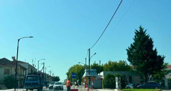 Τρίκαλα: Κλειστό το ρεύμα της οδού Καρδίτσης προς Καρδίτσα
